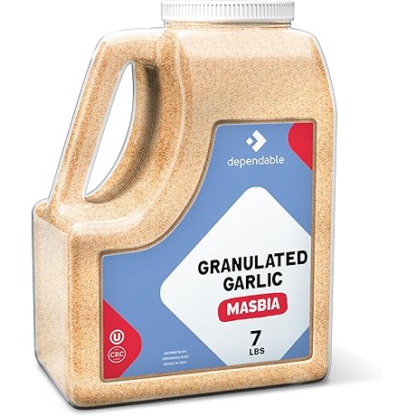 Dependable Food Premium Granulated Garlic Seasoning