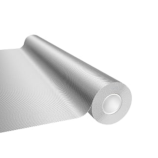 Mylar Film Roll 4FT x 15FT,6 Mil Silver Diamond Film Foil Roll,Heavy-Duty Reflective Film for Grow Room,greenhouses,Grow Tent Systems - Amazon product rated Grade A
