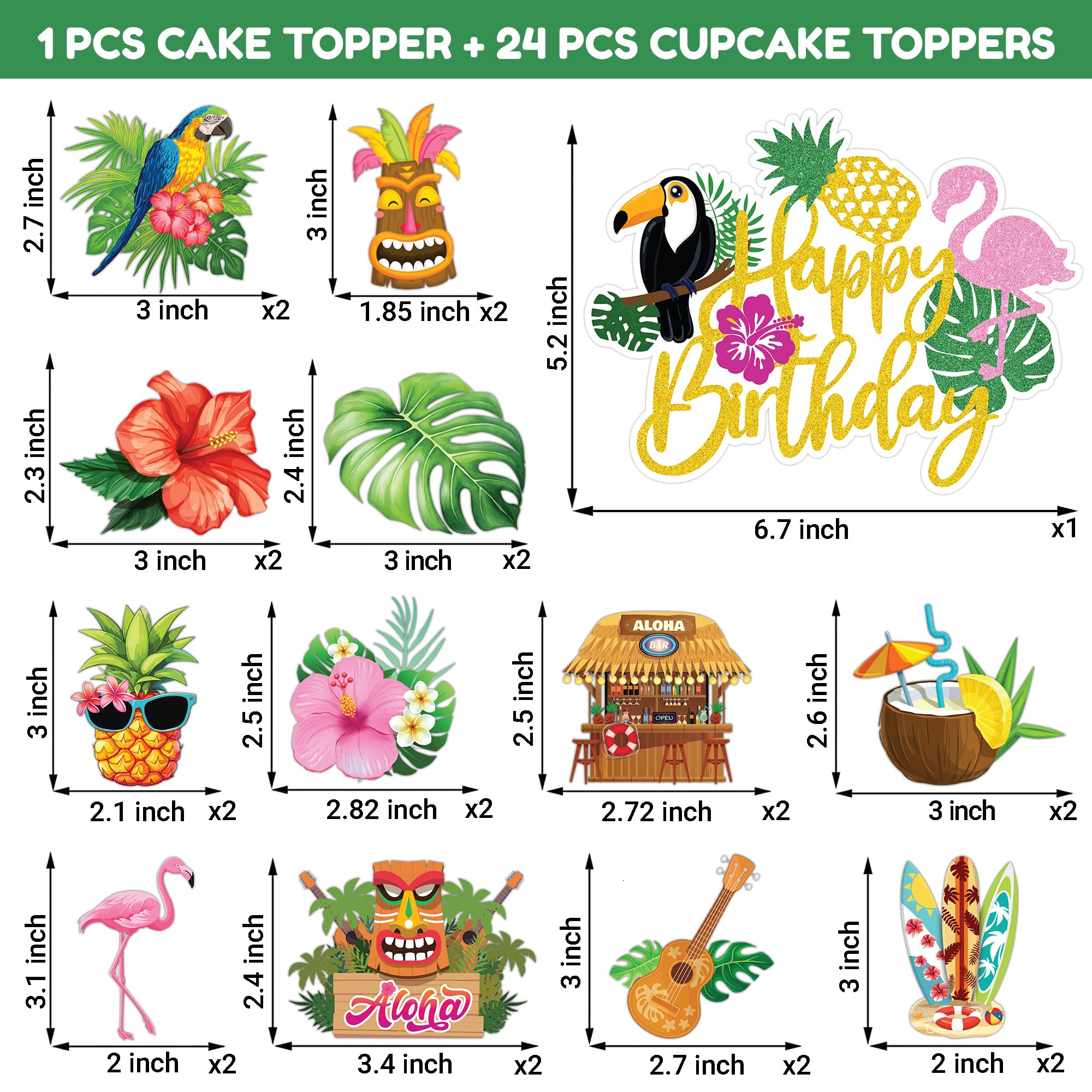 amazon-com-hawaiian-luau-cake-topper-picks-25-pcs-aloha-tropical-cupcake-toppers-cake-decorations-palm-leaf-flamigo-themed-birthday-party-supplies-favors-decor-centerpiece-table-for-boys-girls-carnival-prizes-home for Free Printable Hawaiian Cupcake Toppers Amazon.com: Hawaiian Luau Cake Topper Picks, 25 PCS Aloha Tropical Cupcake Toppers Cake Decorations Palm Leaf Flamigo Themed Birthday Party Supplies Favors Decor Centerpiece Table for Boys Girls Carnival Prizes : Home for Free Printable Hawaiian Cupcake Toppers