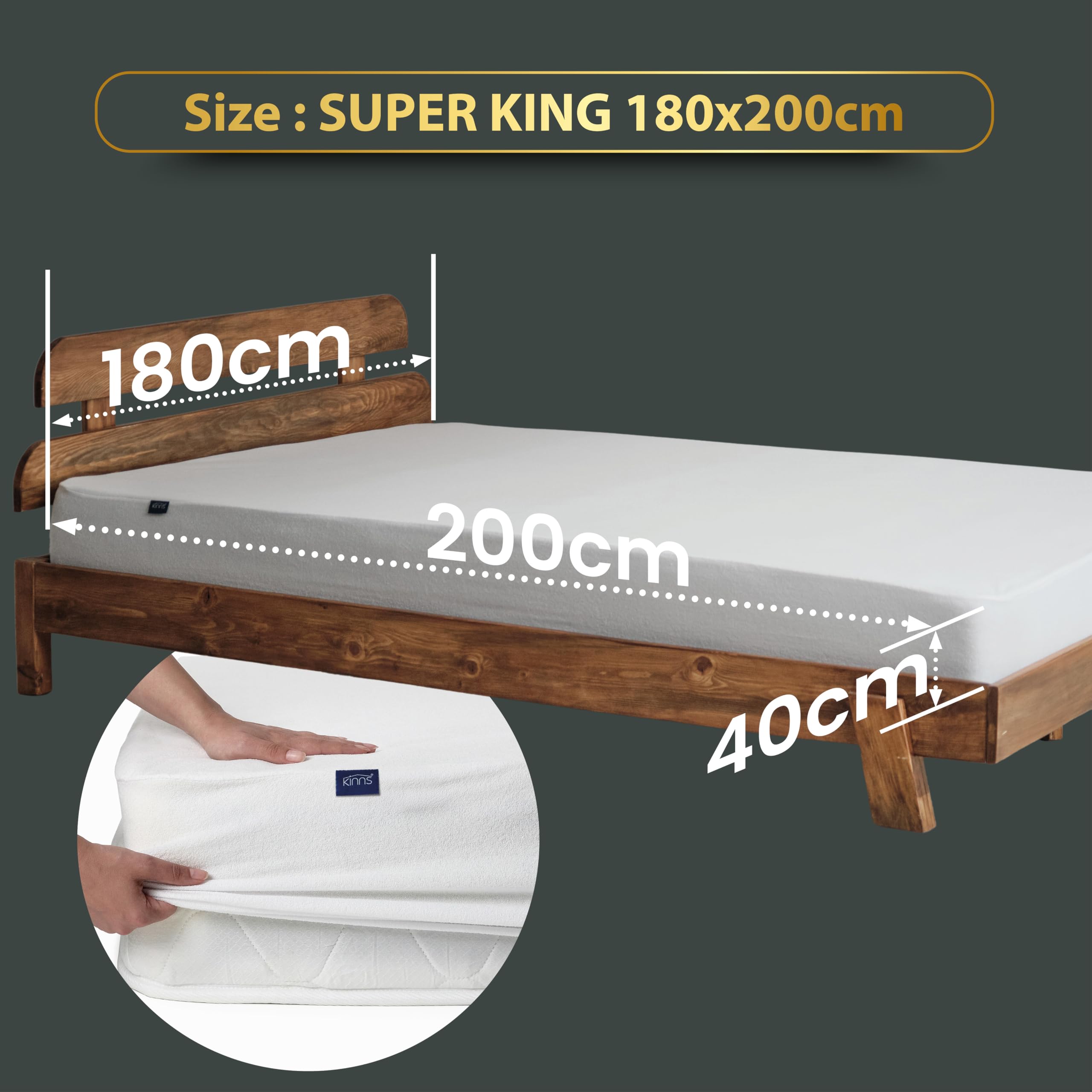 Matelas Matelassé 120X200,Drap Housse Imperméable,Drap-Housse Housse De Matelas Matelassée