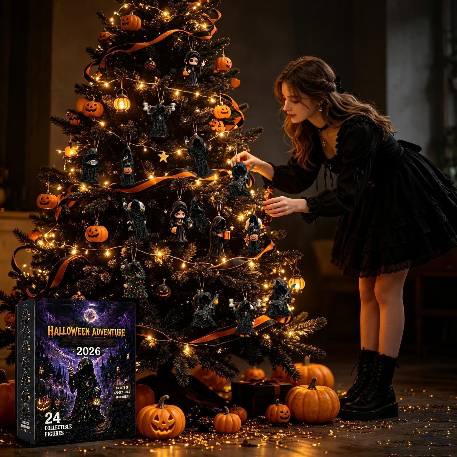 Halloween Countdown Kalender Sammelbares Erinnerungsstück als