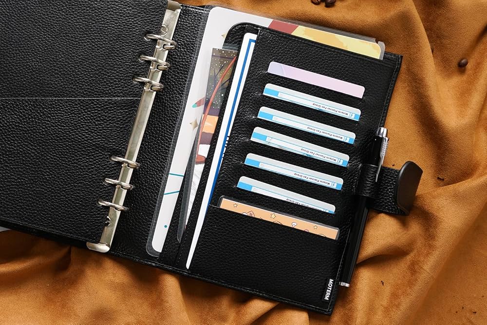 モータム A5 30mm 楽天市場】Moterm A5 Luxe リングプランナー - 本革バインダー