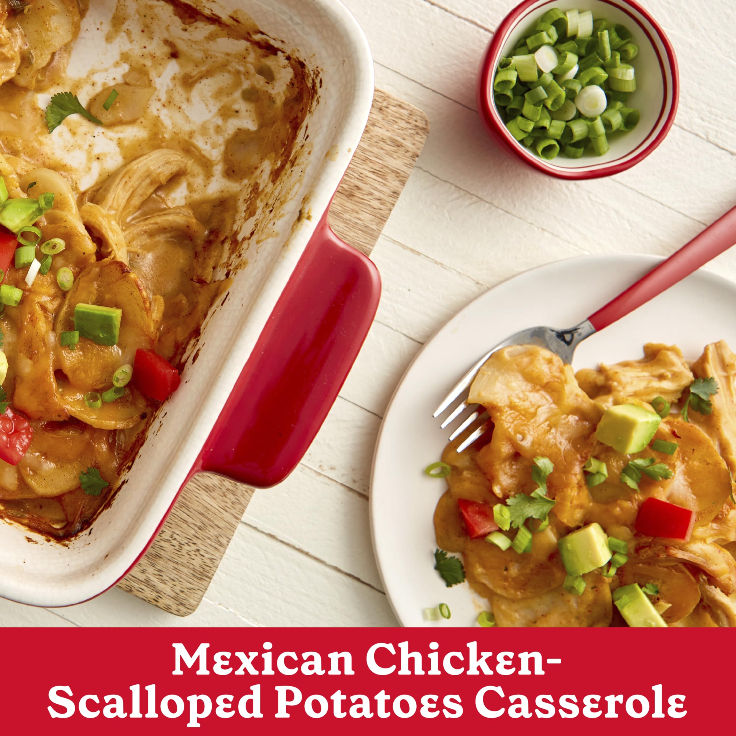 Betty Crocker Scalloped Casserole Potatoes, Made With Real Cheese, Family Size, 7 oz Box