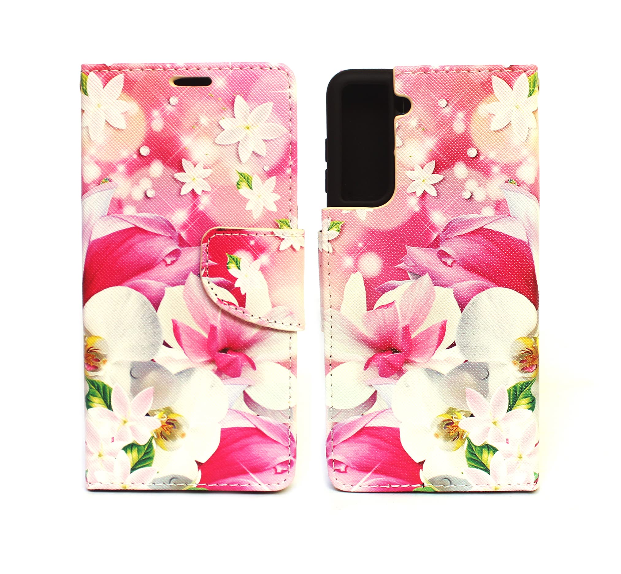 Arbuda Fancy Printed Designer Leather Flip Wallet Back Cover Case for Samsung Galaxy S22 Ultra - Rose Flower (B09TPRK56G) Amazon Price History, Amazon Price Tracker