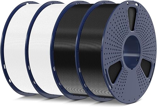 Vista 90 de SUNLU PLA filamento para impresora 3D, 1,75 PLA, precisión dimensional +/- 0.001 in, bobina de 2.2 lb 0.069 in 35.27 oz-pla transparente