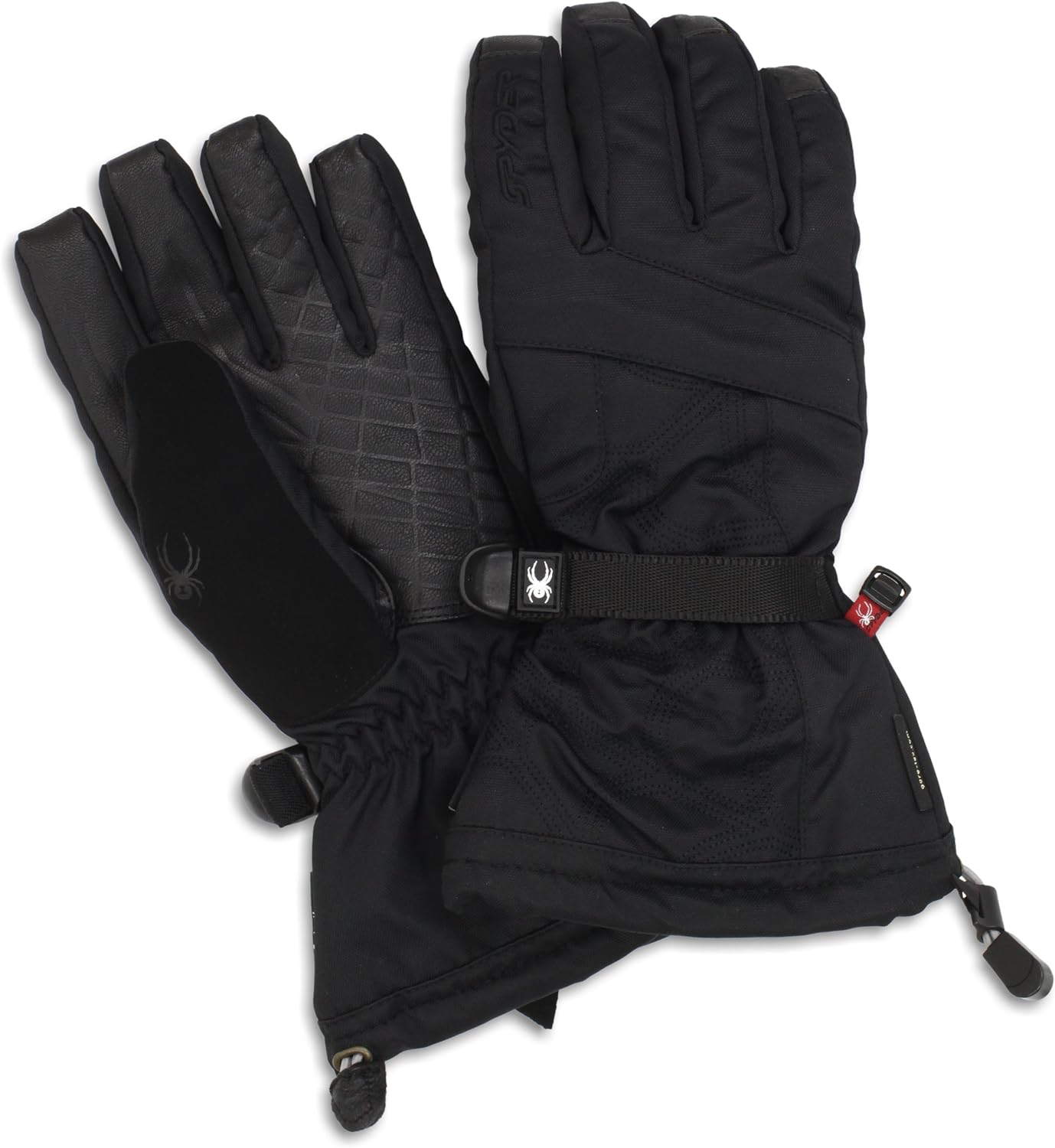Spyder Men's Conduct Overweb Gore Tex Ski Glove, Black
