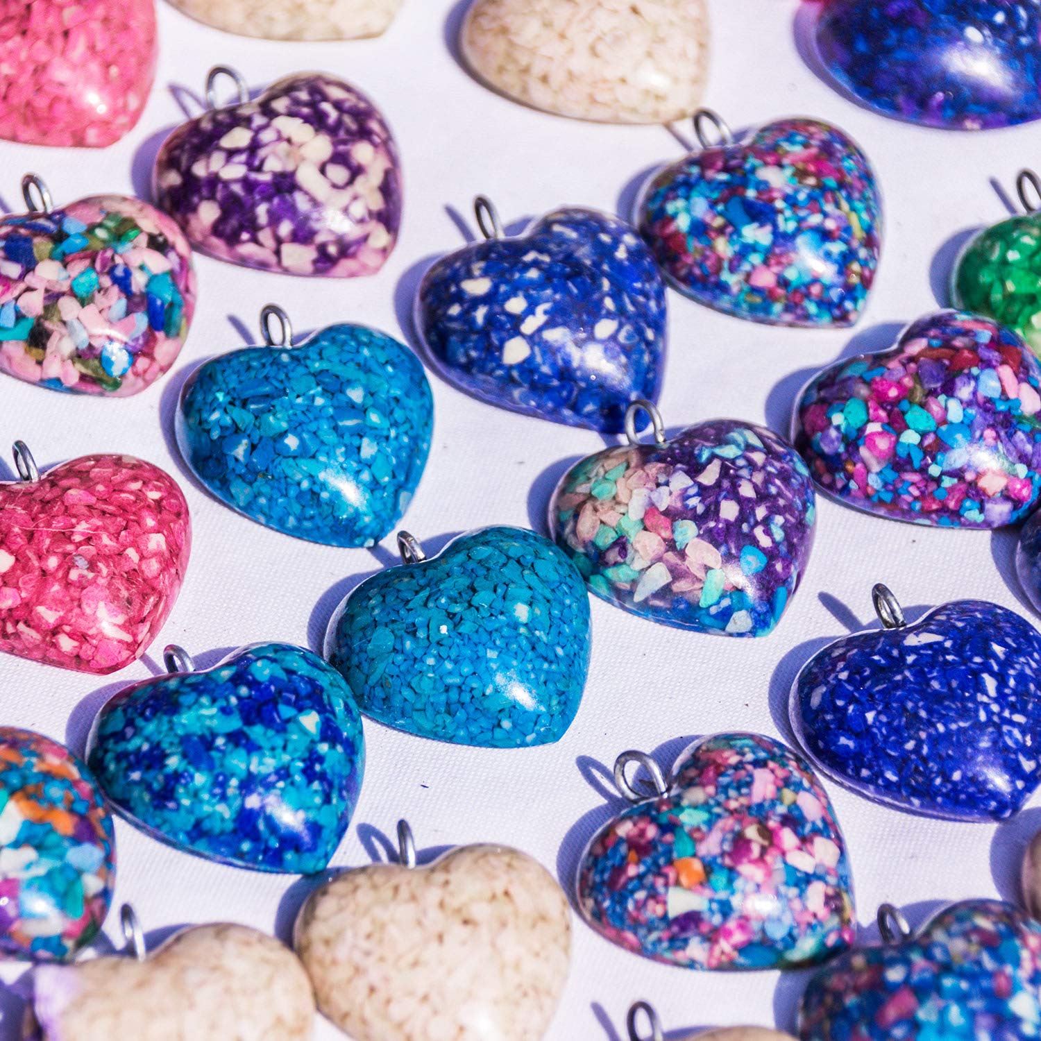 Tatuo 60 Pieces High Temperature Nichrome Wire Jump Rings, 21 Gauge with a Plastic Storage Box, U Hanger Hooks for Pendant, Ceramic Ornaments, Fusing in Glass, Hobbyists DIY Pendant - Image 4