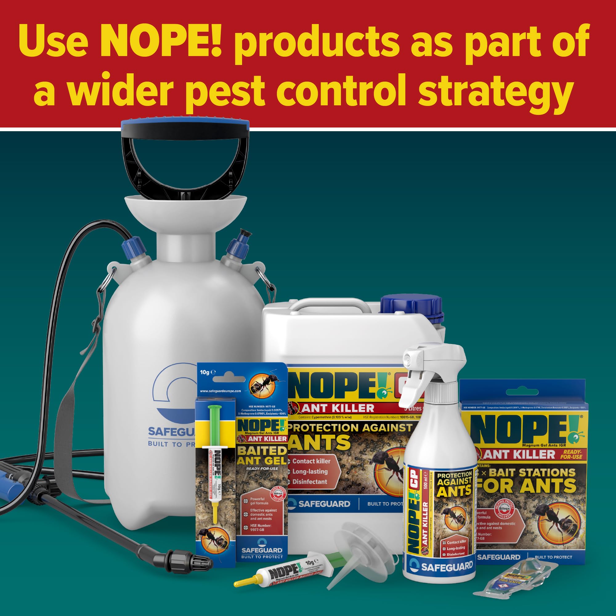 NOPE! CP Ant Killer Spray - 500ml - Spray Long-Lasting, Fast Acting for Indoor and Outdoor use — view 8