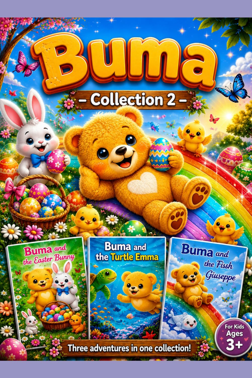 Buma the little bear -Collection 2 - (Buma a little bear with a big heart)
