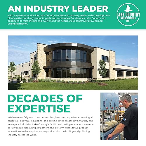 Miniatura 7 de SDO Almohadillas pulidoras de espuma (negro, naranja y azul, 6.5 pulgadas)  Almohadillas de pulido y compuestos de primera calidad  Almohadillas de