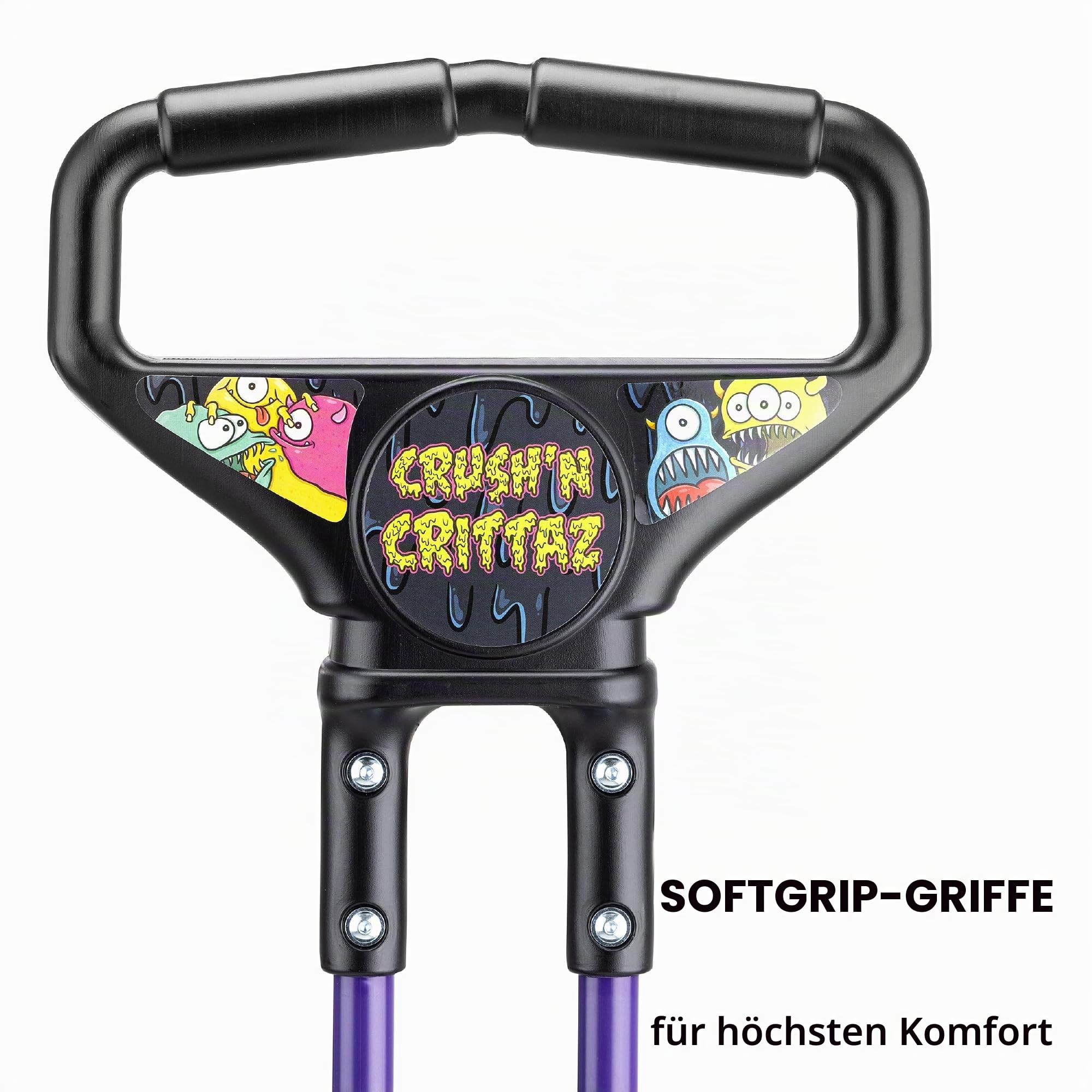 Pogostick Crush N CRITTAZ 97 cm Lila