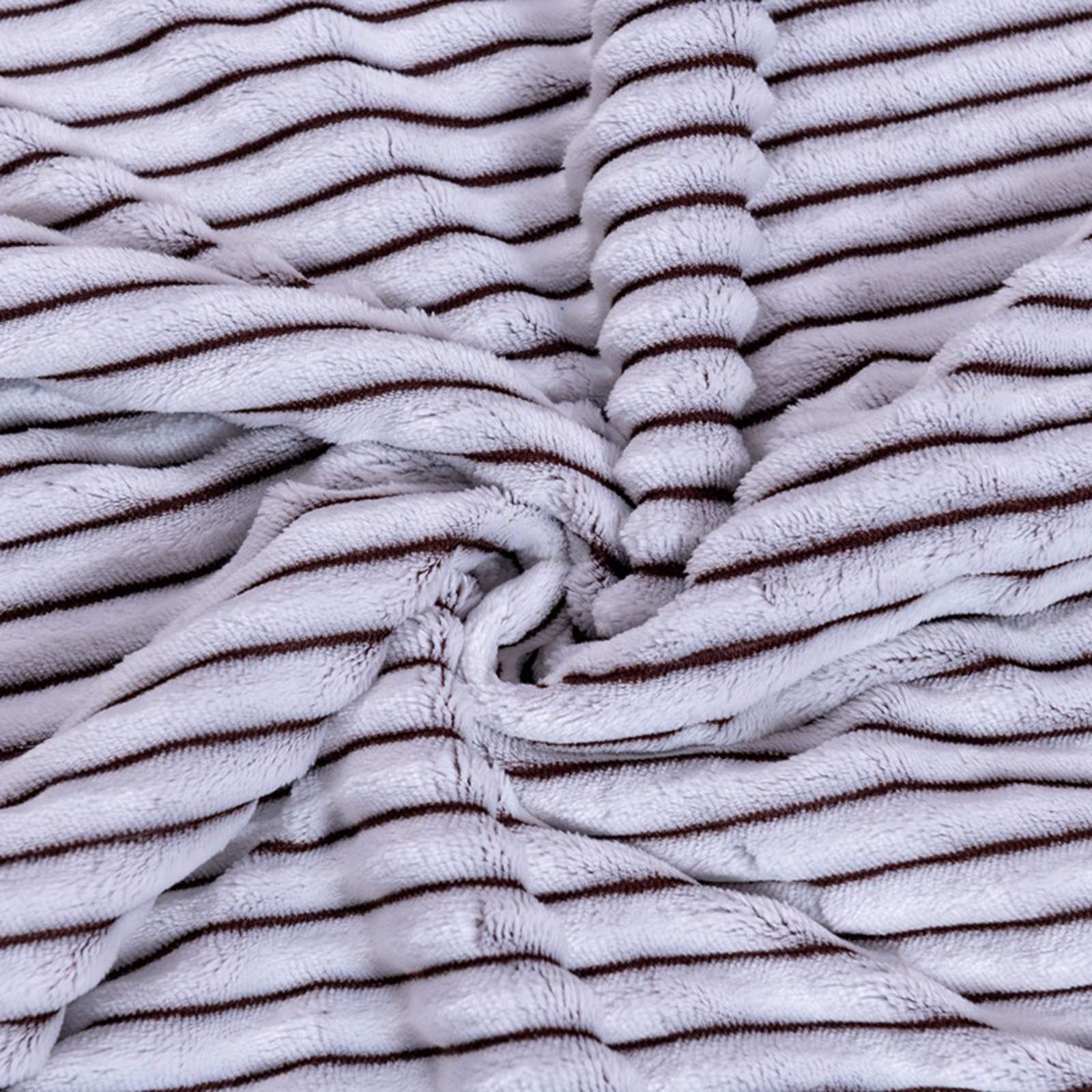 Manta para sofá Sherpa, manta de forro polar súper suave, cálida y esponjosa, reversible, para cama y sofá (150 x 120 cm) 001-150 x 120 cm