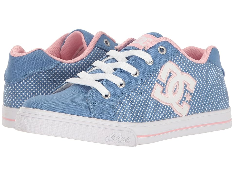 

DC Kids Chelsea TX SE (Little Kid/Big Kid) (Blue/White Print) Girls Shoes