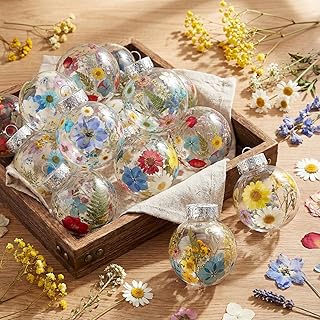 121 Pcs 20 Sets 2.36 inch Pressed Flower Craft Kit for Adults Womens Kit...