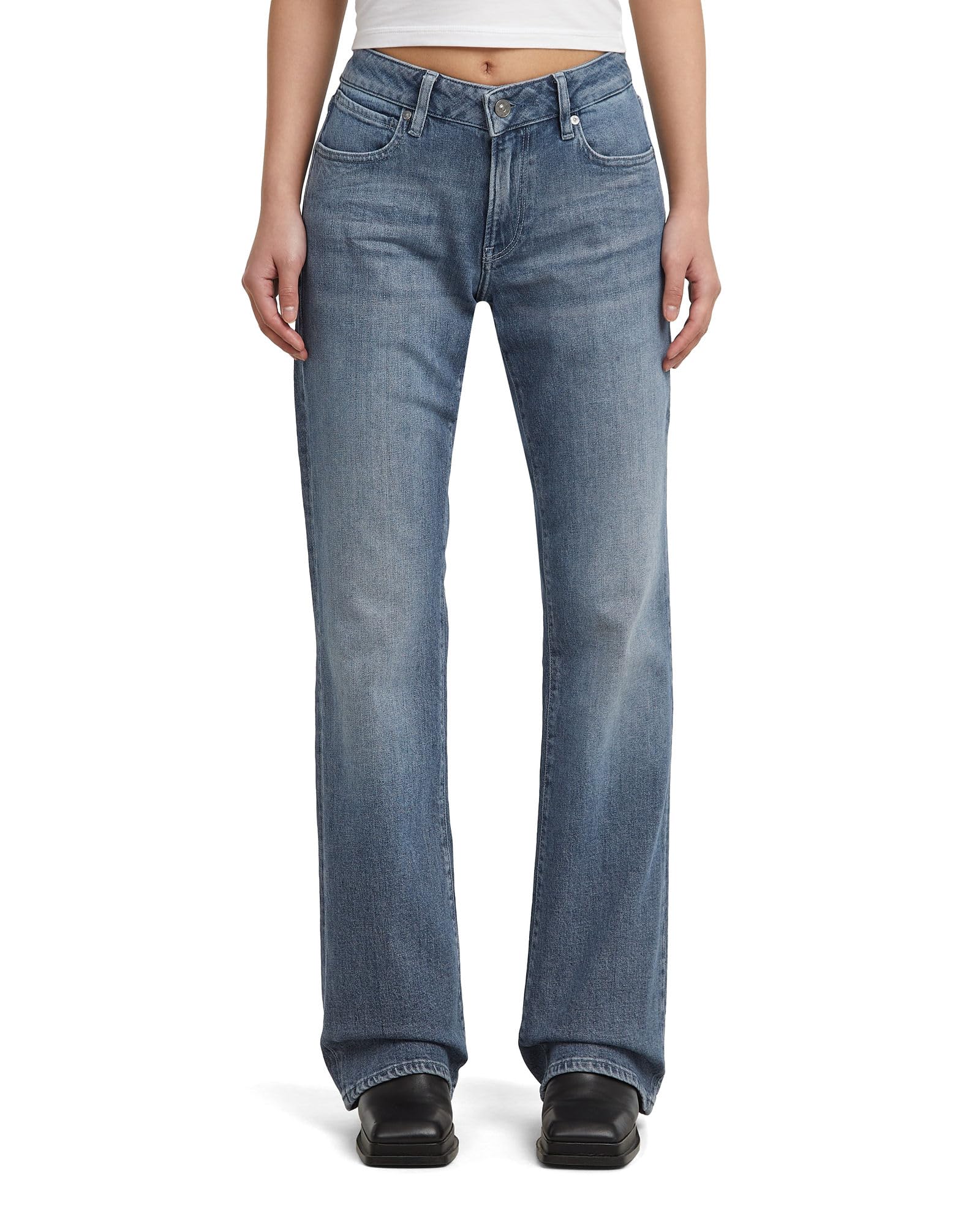 G-Star Damen Jeans G-Low Bootcut Jeans