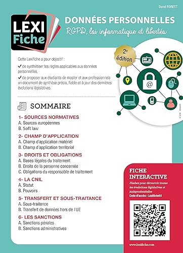 Données personnelles: RGPD, loi intormatique et libertés