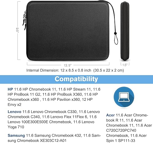 Vista 78 de FINPAC Funda rígida para laptop de 15.3 pulgadas MacBook Air M4 A3241 M3A 3114 M2 A2941 2025 2024, MacBook Pro M4/M3/M2/M1 Pro/Max, funda Negro