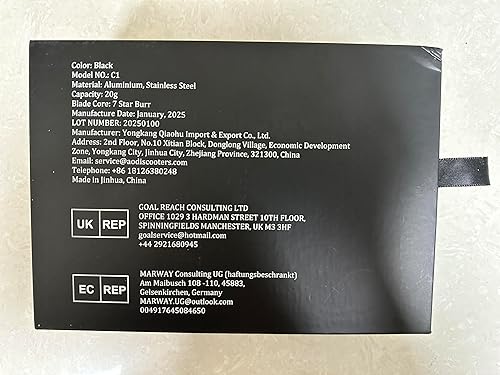 Miniatura 12 de Molinillo de café manual, ajuste externo de grosor ajustable, molinillo de manivela portátil para viajes, oficina, uso doméstico, regalo para los