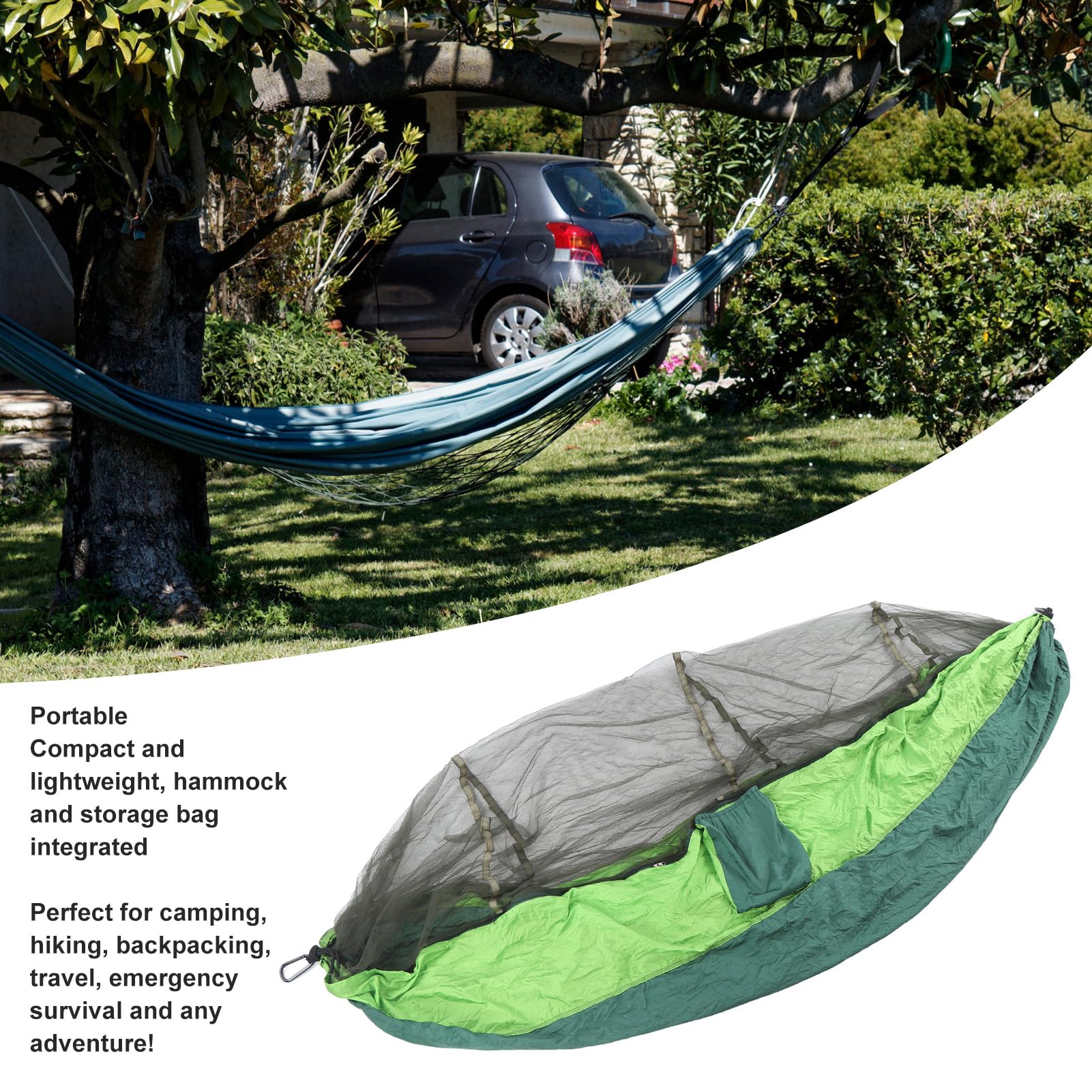 Hamac De Camping Hamac Portable Hamac Simple Ou Double Pour L'Extérieur