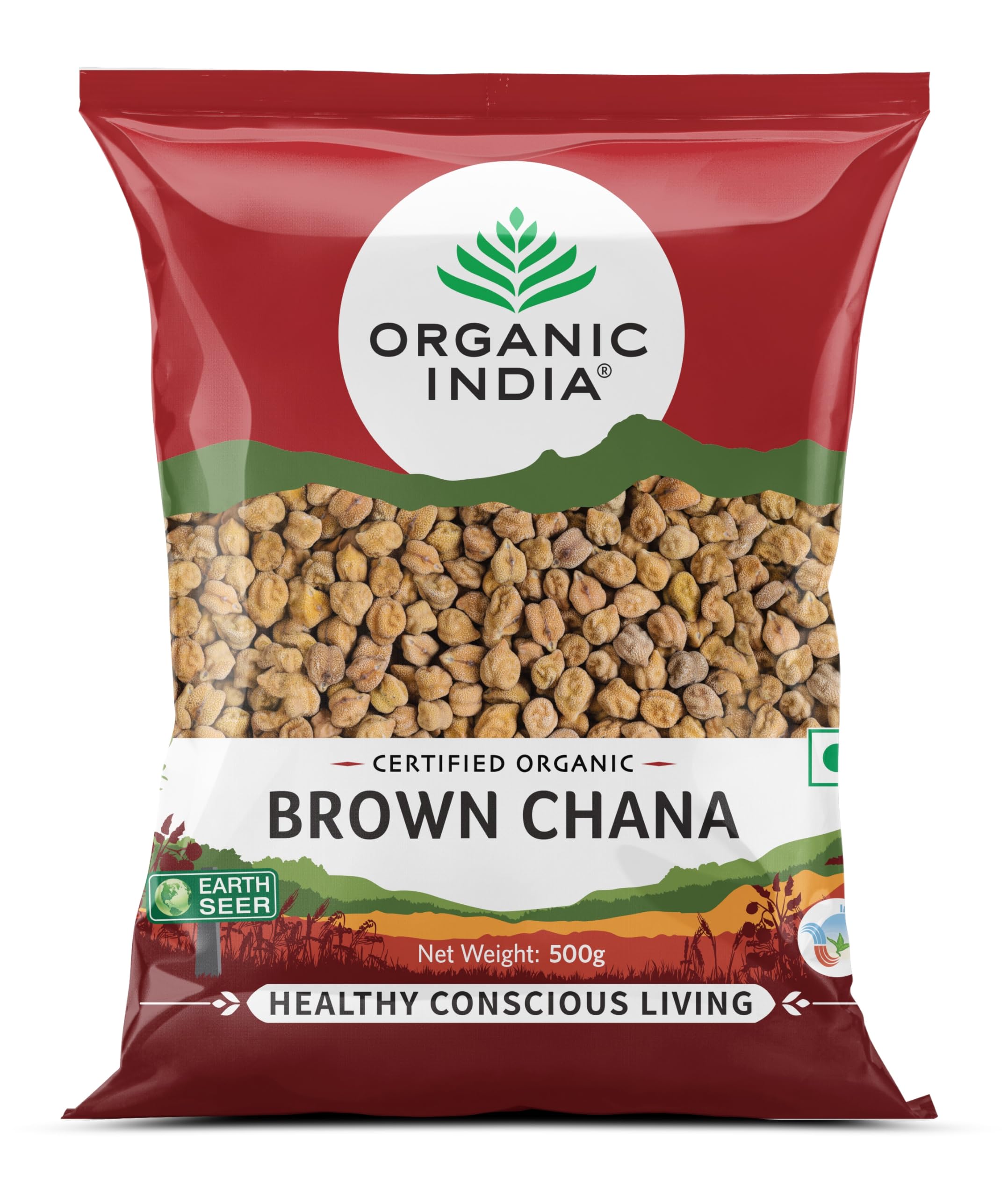 ORGANIC INDIA Brown Chana 500 gram (Pack of 1) (B09ZLLS1GB) Amazon Price History, Amazon Price Tracker