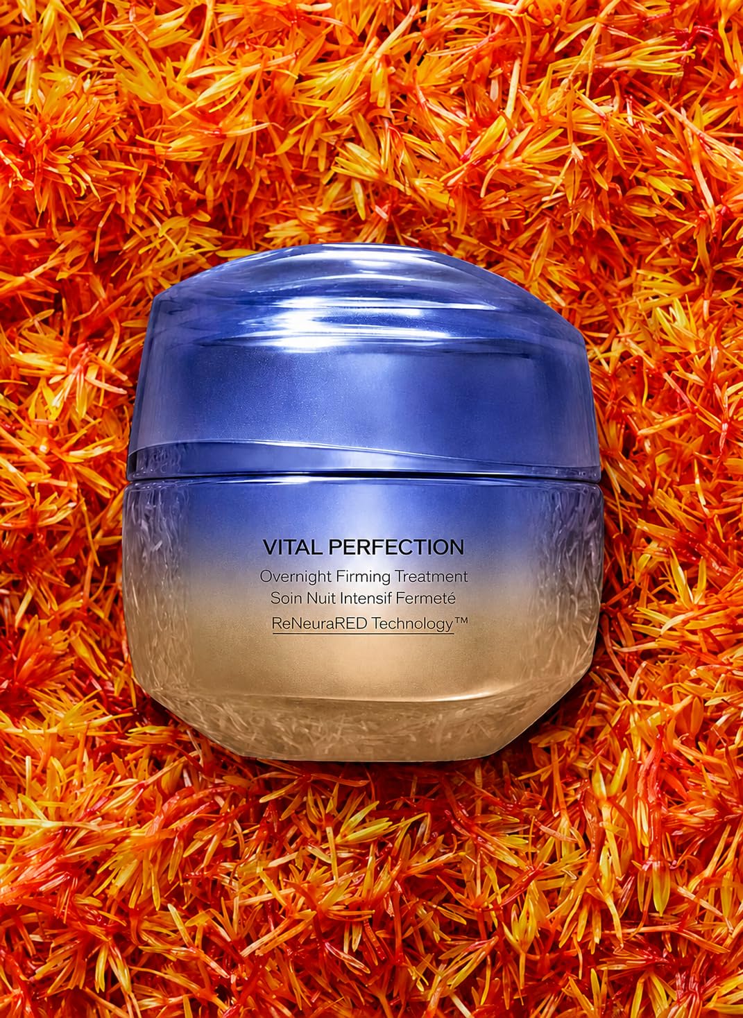 Shiseid Vital Perfection Overnight Firming Treatment, Crema Notte Rassodante, Re Neura RED Technology™, 50 ml