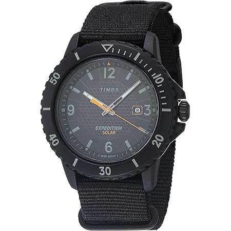 Timex Orologio Uomo Expedition Gallatin, 44mm, Movimento Quarzo, Display Indiglo, Cinturino In Silicone Verde, Resistente 50m - 2