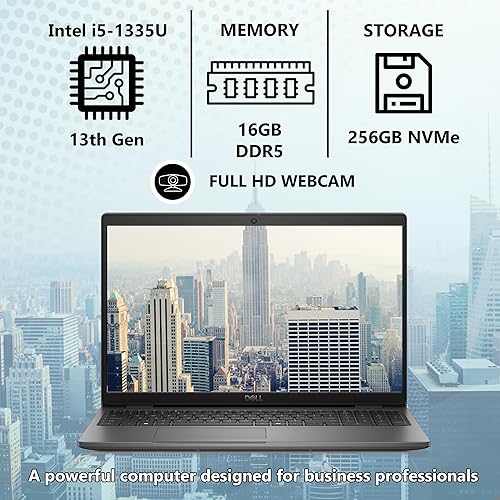 Miniatura 6 de Oemgenuine Computadora portátil Latitude 3550 2024 de 15.6 pulgadas FHD, Intel 10 Core i5-1345U (Beats i7-1270P), 16 GB DDR5 RAM, 512 GB NVMe, WiFi