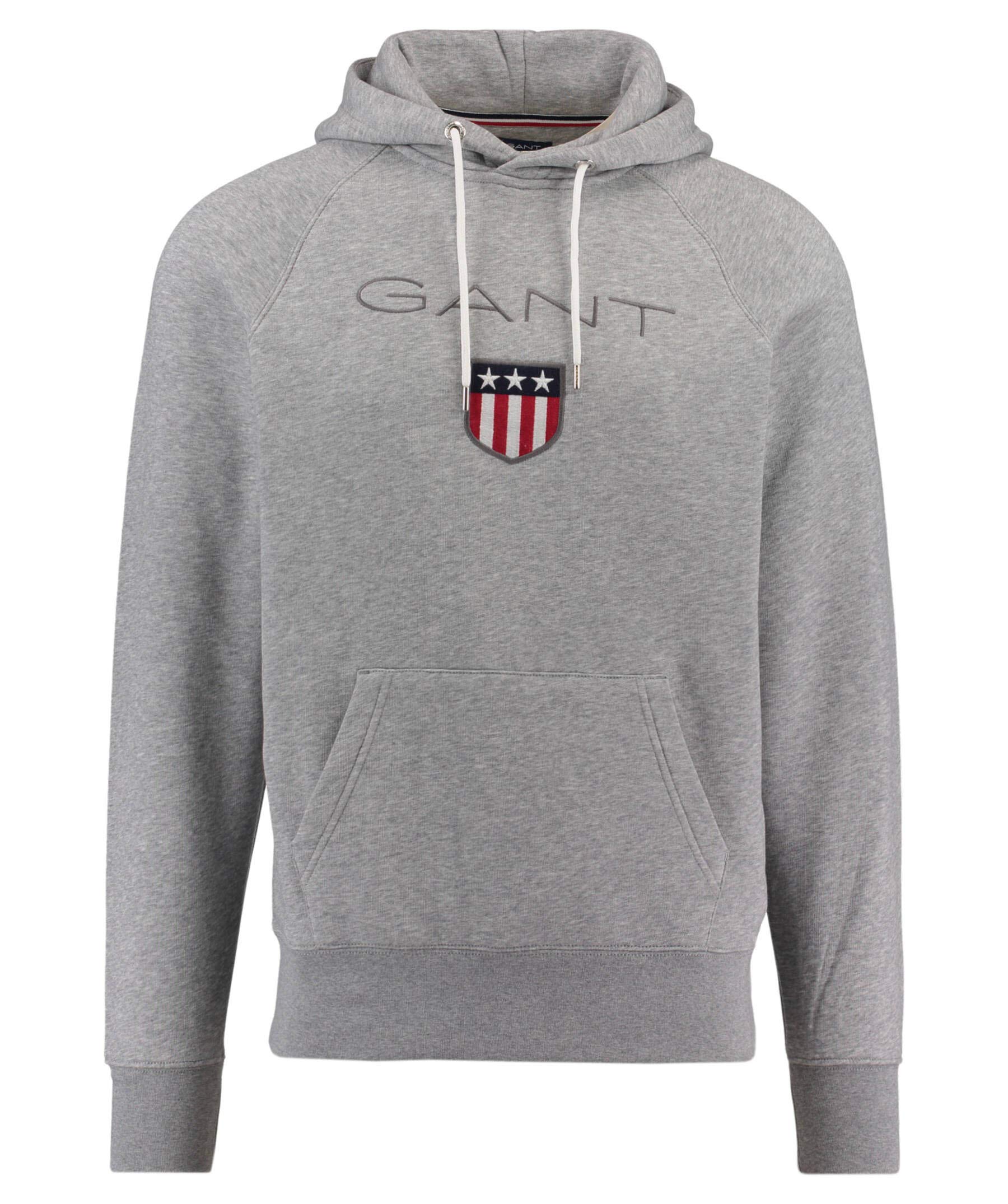 Gant Mens Gant Shield Sweat Hoodie Sports Hoodie Desertcart INDIA