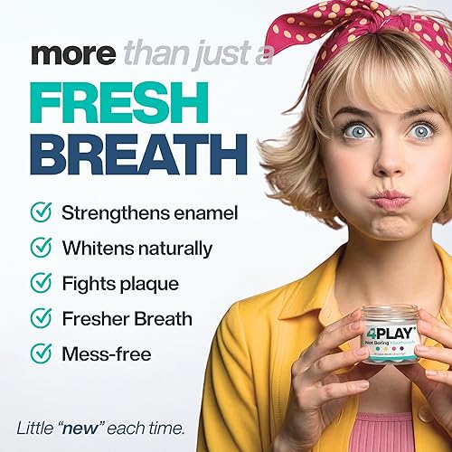 Miniatura 4 de Pastillas de enjuague bucal con nano-hidroxiapatita, sin alcohol ni flúor, cuidado bucal natural, pestañas blanqueadoras para boca seca y mal