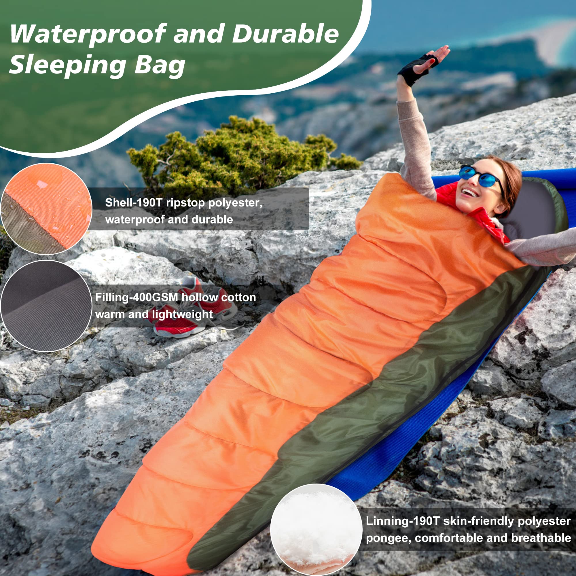 Discover 153+ 400gsm sleeping bag best esthdonghoadian