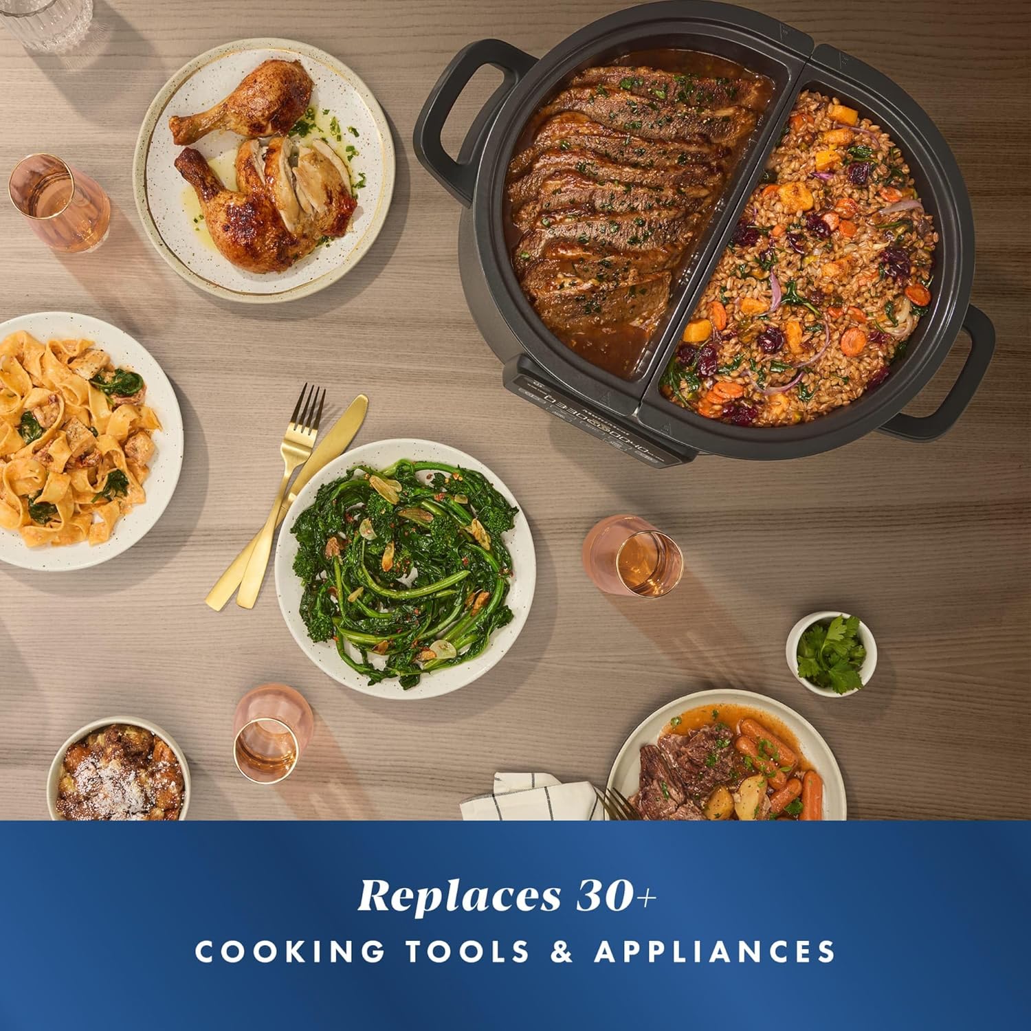 Crock-Pot Dual-Pot Multicooker and Programmable Slow Cooker