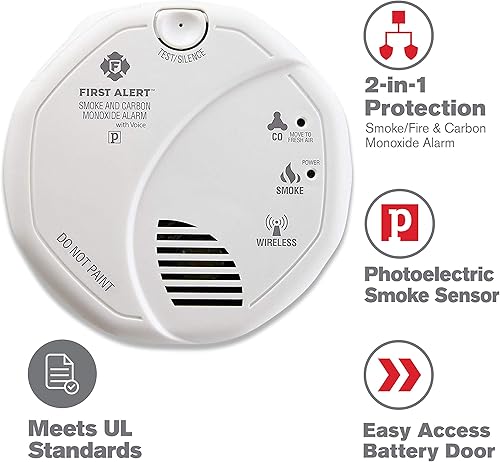 Miniatura 2 de First Alert SCO5CN - Combinación de humo y monóxido de carbono, SCO5CN, 120 volts