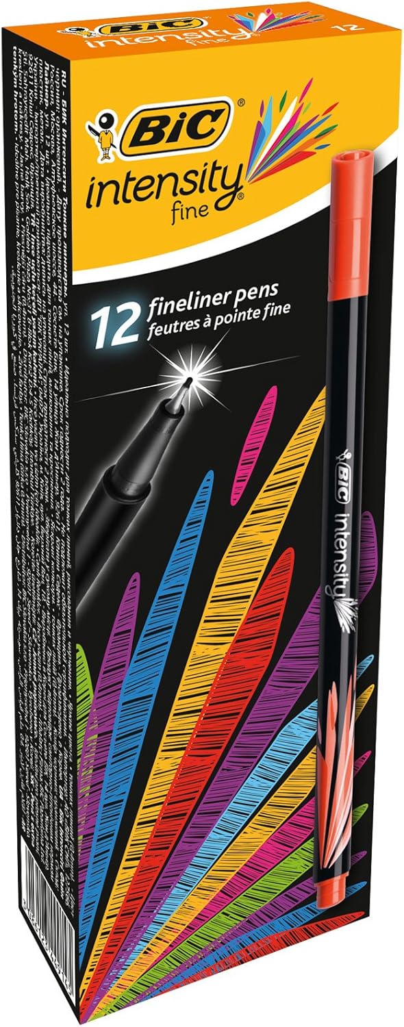 BIC Intensity FeltTip Writing Pen Fine Tip and Varnished