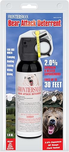 Miniatura 10 de SABRE - Espray contra osos de 7.9 oz (opciones de funda y opciones de paquete con varias piezas) Máxima fuerza y barrera protectora más grande