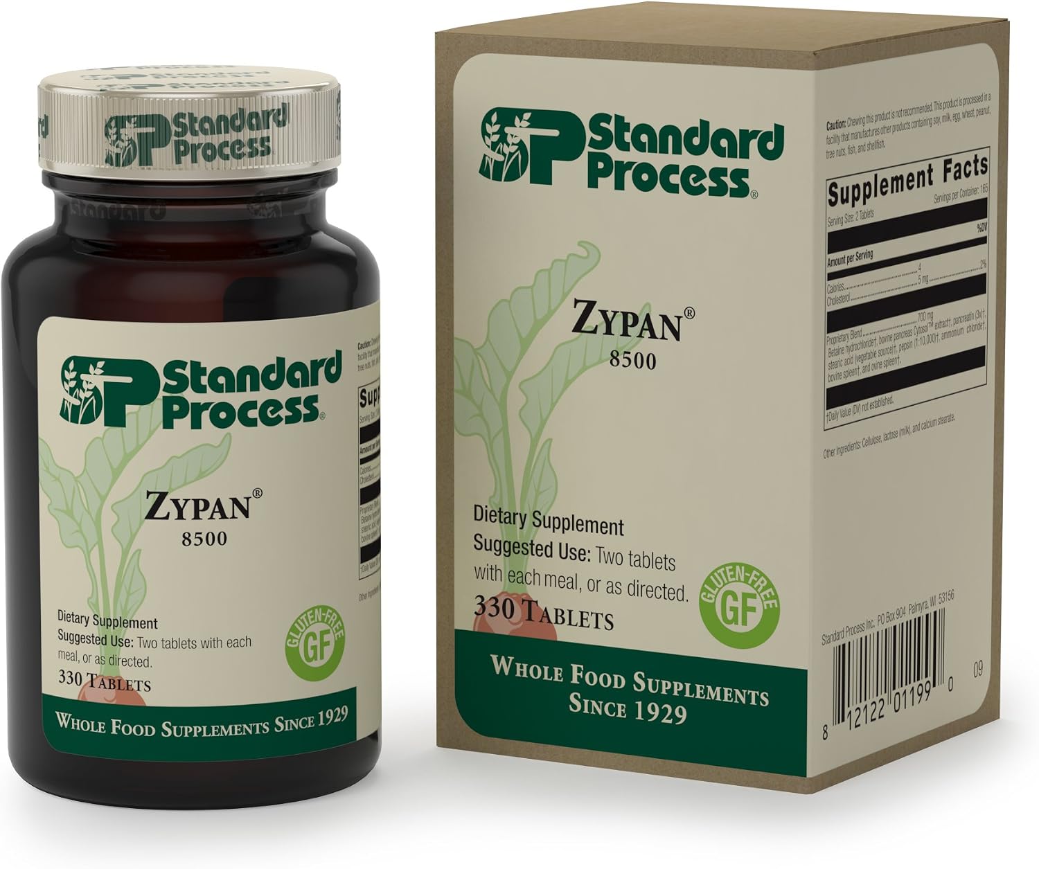 Standard Process - Zypan - 330 Tablets