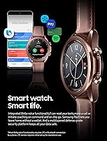 Vista 7 de Samsung Galaxy Watch 3 (1.614 pulgadas, GPS, Bluetooth) Reloj inteligente bronce místico (versión de EE. UU., ) (renovado)