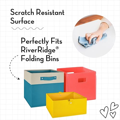 Miniatura 6 de RiverRidge Mesa de actividades gris con 6 compartimientos para niños, color gris