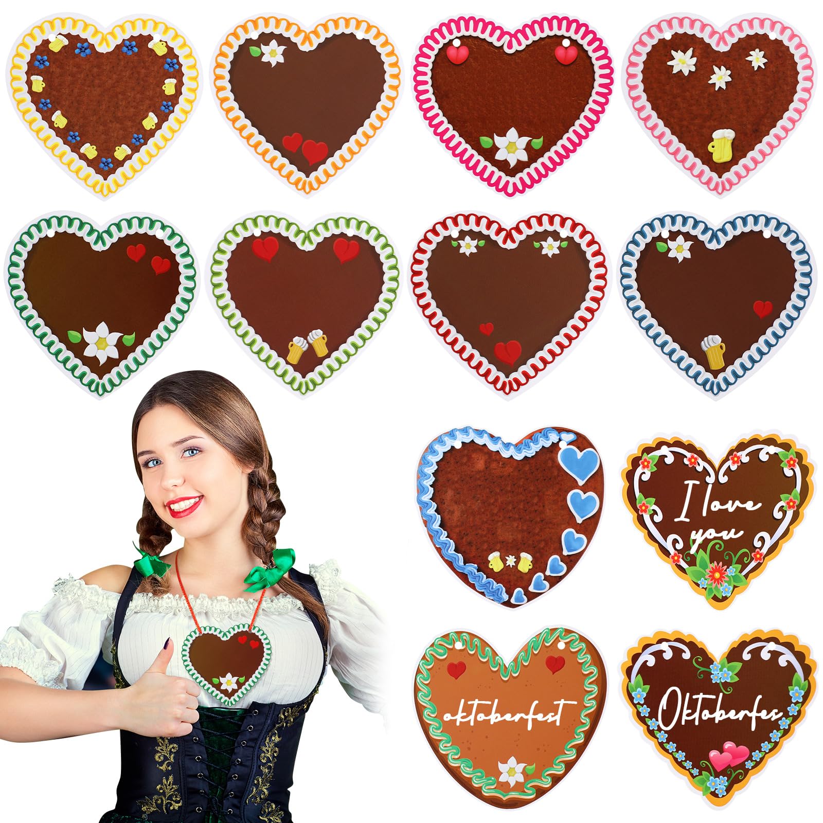 Amazon.com: Wonderjune 48 Pcs Oktoberfest Party Decorations German