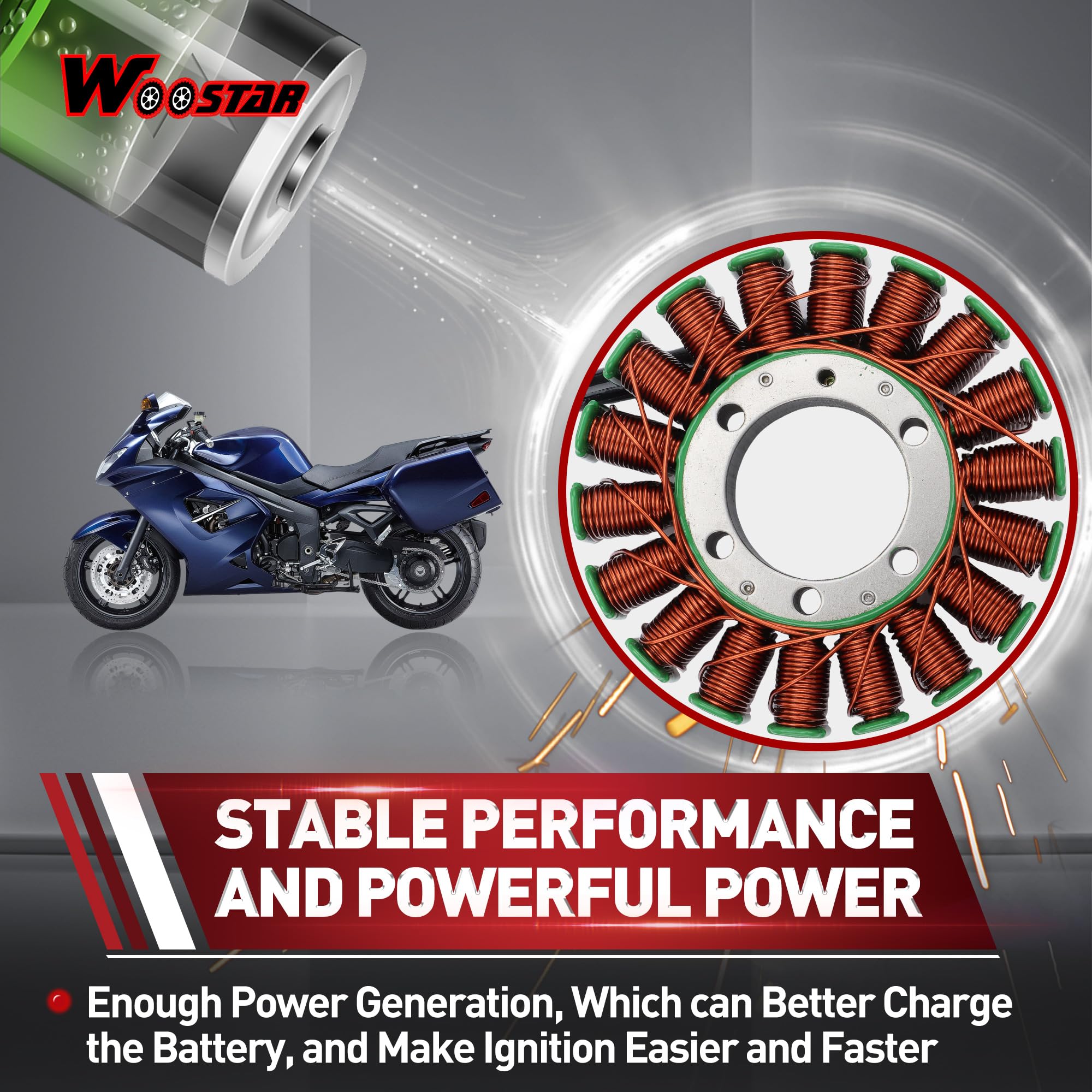 Stator Allumage Triumph Tiger 1050 Speed Triple 1050 Sprint ST1050 OEM T1300111 T1300509 T1300610