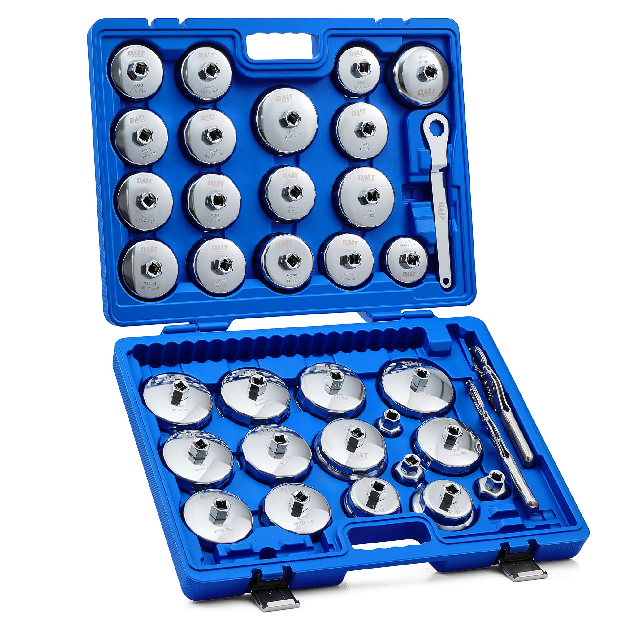 Amazon.com: Orion Motor Tech 37pc Oil Filter Wrench Kit with 32 1