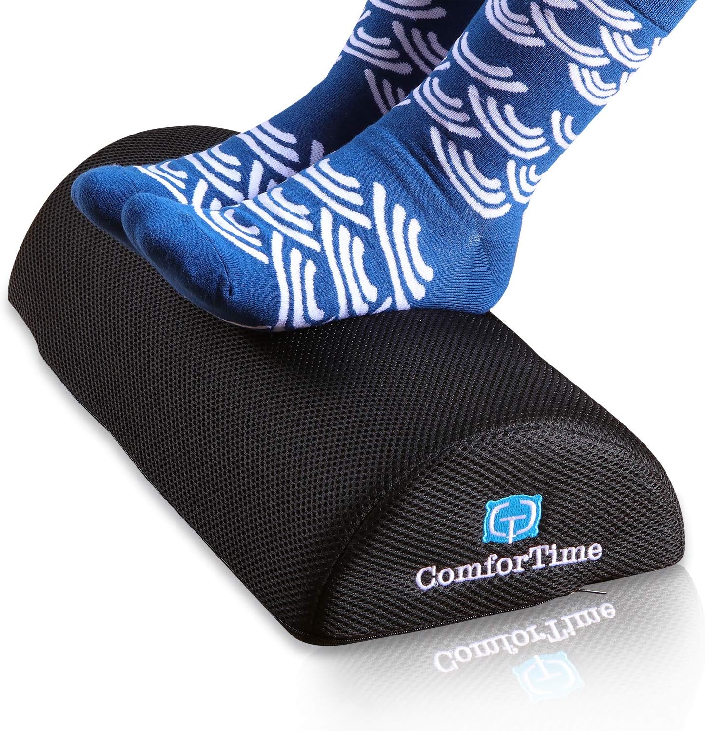 ComforTime Under Desk Footrest Premium Foot Stool for