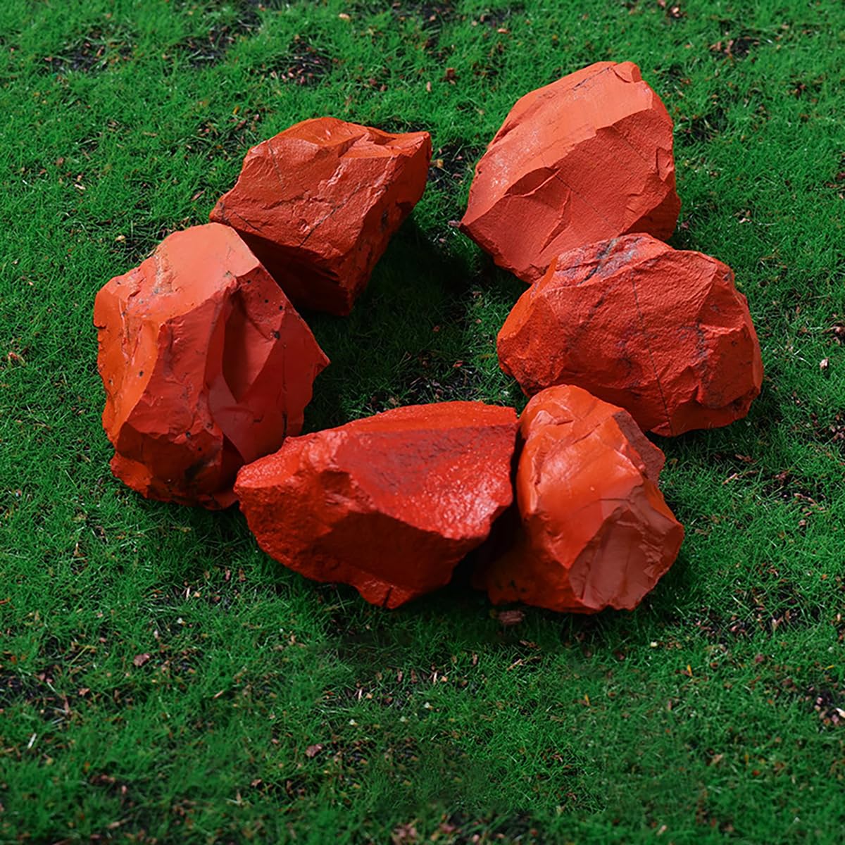 Amazon.co.jp: SUKIMIND 400gセット レッドジャスパー 原石 天然石 赤