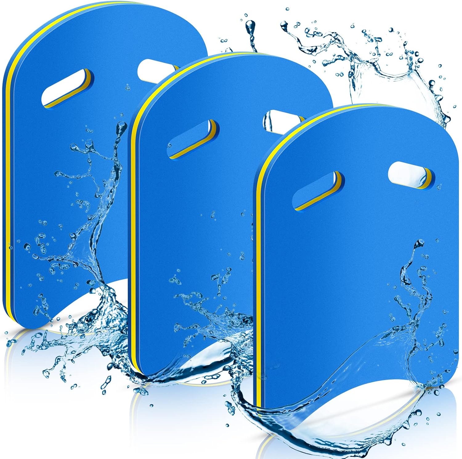 3 Pcs Safety Swimming Kickboard for Kids Adult Beginner Training Aid