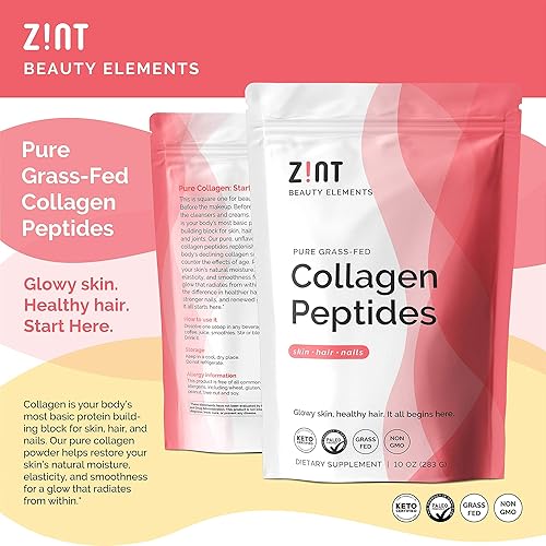 Miniatura 3 de Zint Péptidos de colágeno en polvo certificado paleo y ceto hidrolizado de colágeno granulado para una mayor absorción proteína hidrolizada