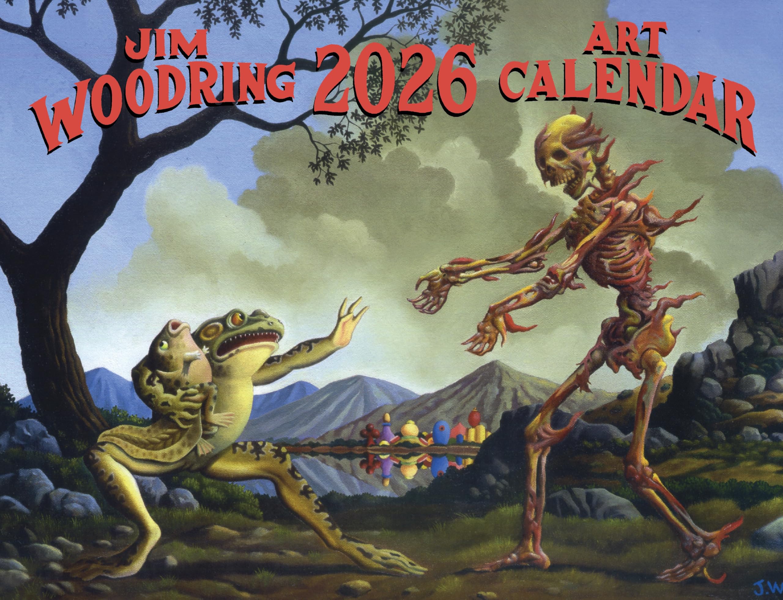 Jim Woodring 2026 Art Calendar by Jim Woodring 9798875000744