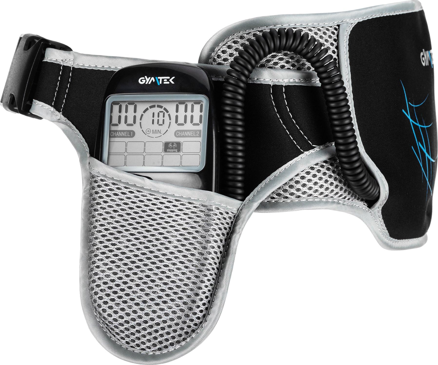 Gymtek® Bauchtrainer Muskelstimulator Bauchmuskeltrainer 10 Modi 99 Intensitäten