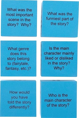 Miniatura 4 de Teacher Created Resources Espuma 20634 cubos de comprensión de lectura