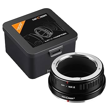 Amazon.com : K&F Concept Lens Mount Adapter for Contax