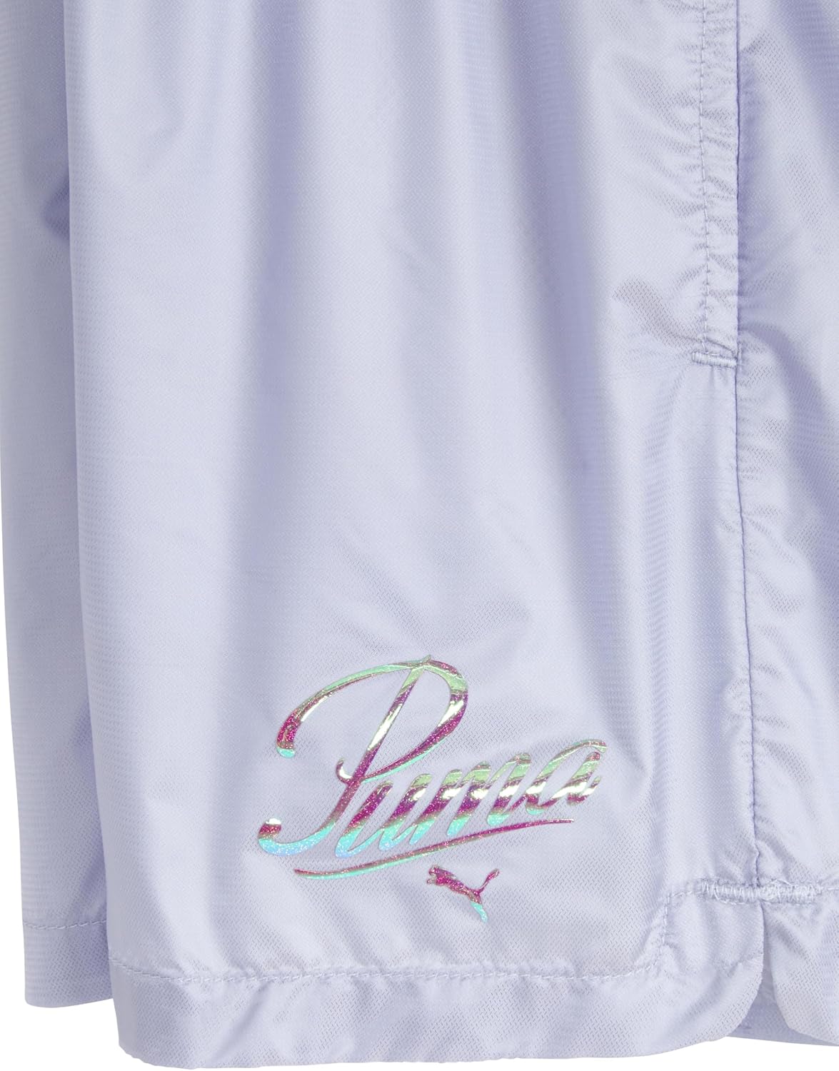 Puma Girls' Fashion Shorts, Elastic Waistband & Puma Cat Logo