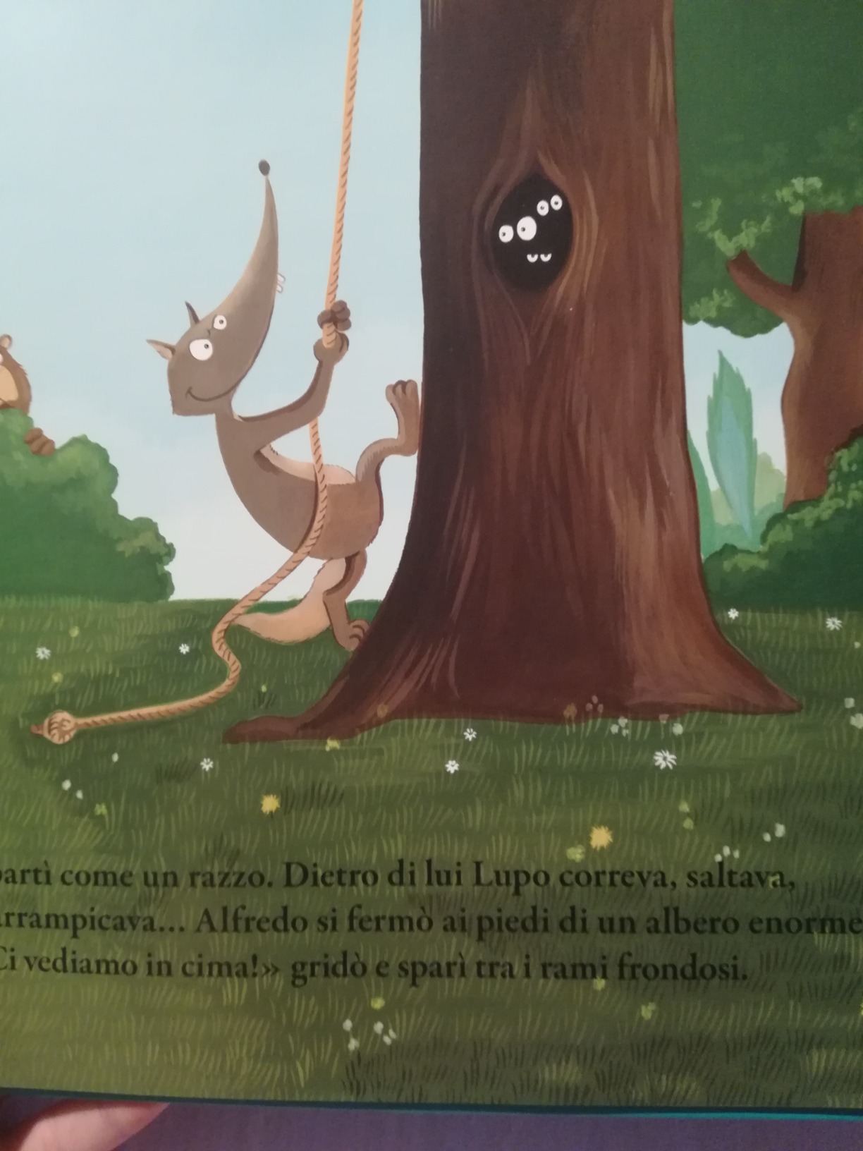 Il Lupo Che Si Emozionava Troppo - Libro Illustrato Per Bambini, Edizione A Colori